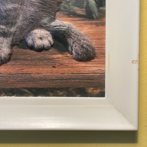 Vintage Puffy Bubble 3D Kitty Cat Wall Hanging Picture 🖼 made in Italy - Picture 6 of 11